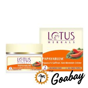 Lotus Herbals Papaya Anti Blemish Cream