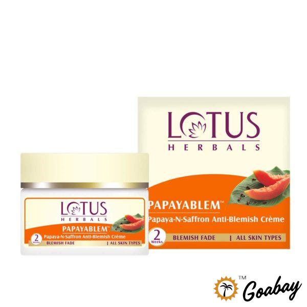 Lotus Herbals Papaya Anti Blemish Cream