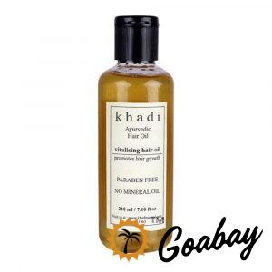 Ayurvedic oil for hair strengthening Khadi-min