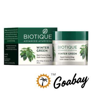 Biotique Bio Winter Green Spot Correcting Anti-Acne Cream