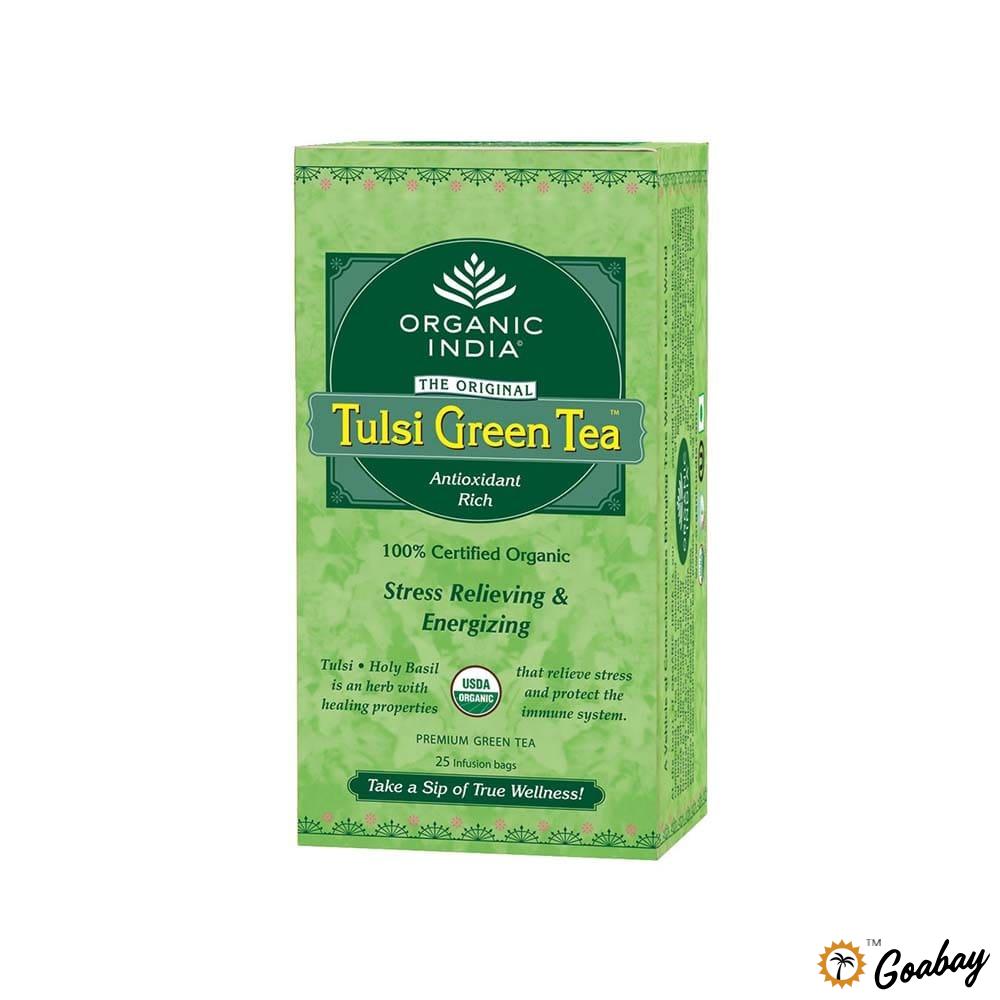 Tulsi Green Tea- 25 Tea Bags Organic India