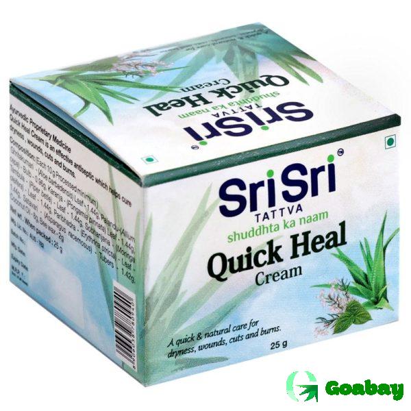 Sri Sri, Tattva, Quick Heal Cream,