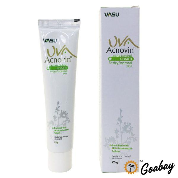UVA Acnovin Cream for Dry & Normal Skin