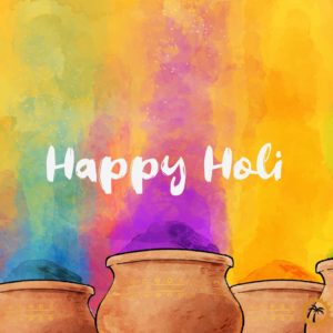 A colourful Holi festival