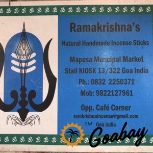 Ramakrishna's Natural Handmade Incense Sticks and Oils
