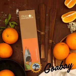Phool Natural Incense Sticks Refill pack - Orange-min