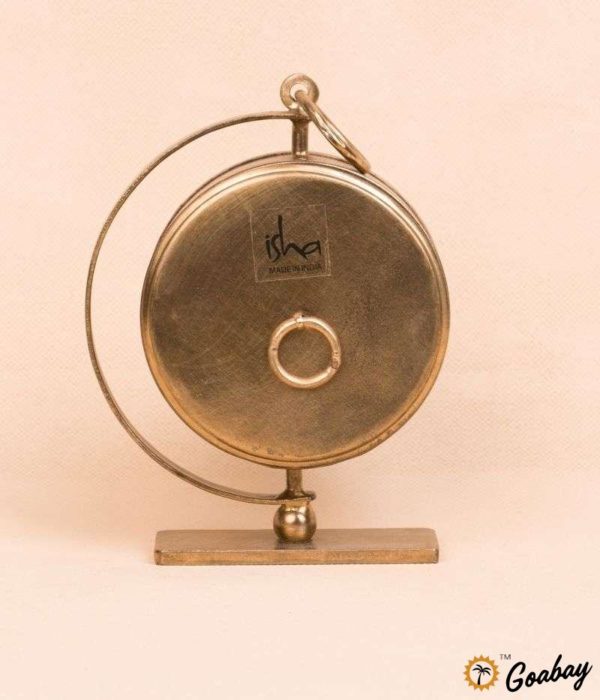 Iron Table Clock 4 Inch - Image 2