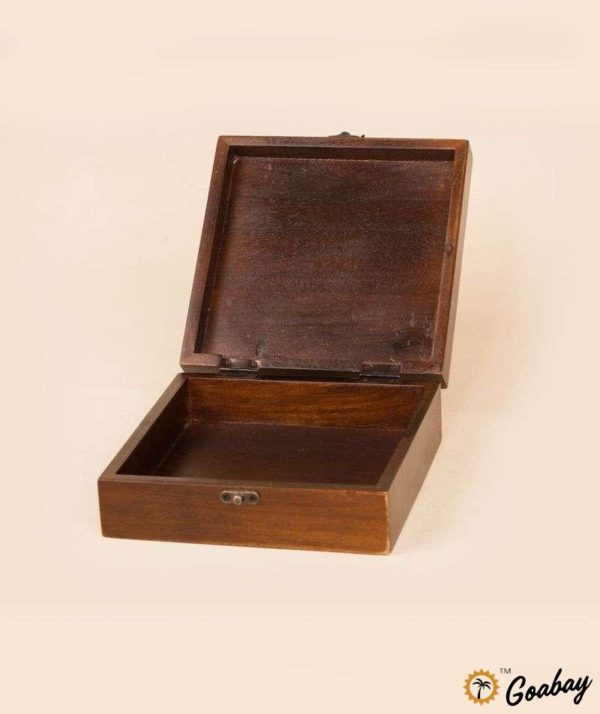Handmade Wooden Jewelry Box - Image 2