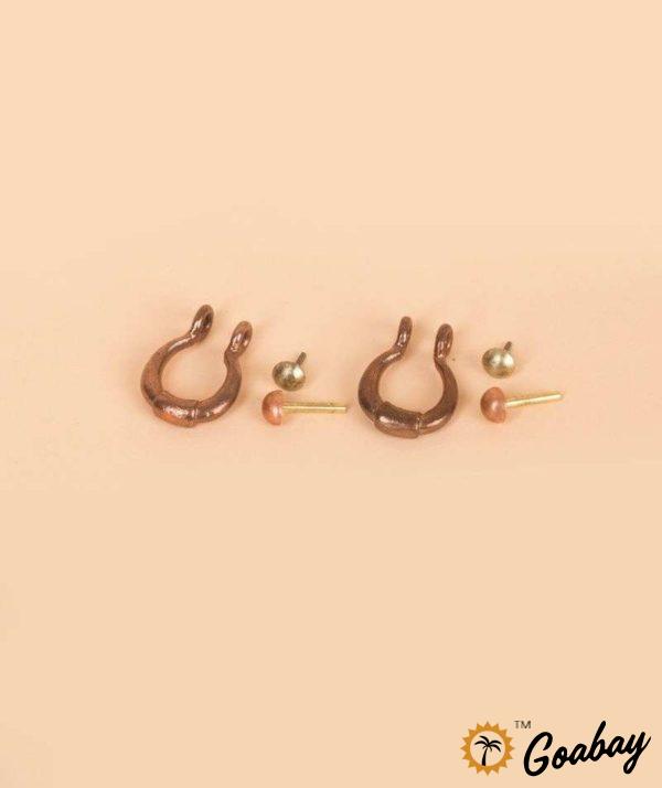 Adiyogi Copper Earring - Image 2