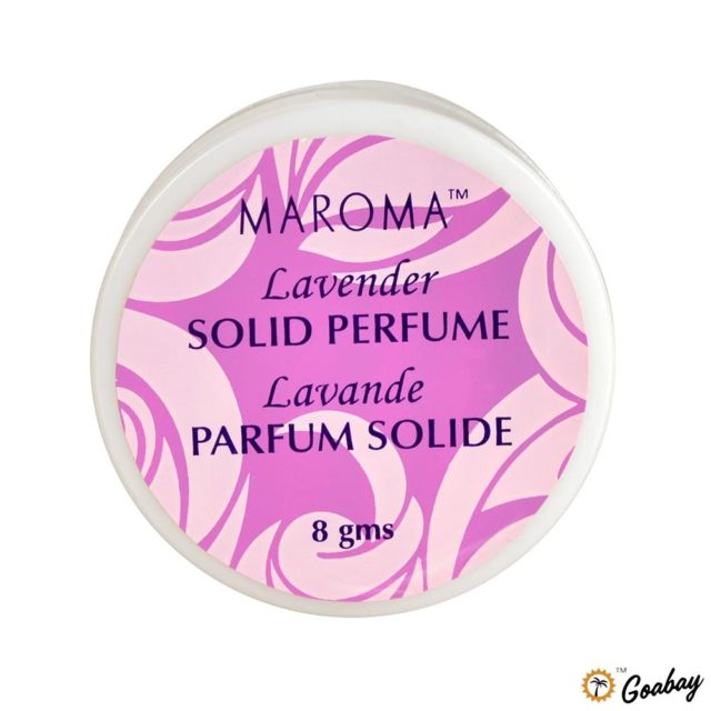 Solid Perfume Lavender 8gms Maroma 🌴 Goabay 3021