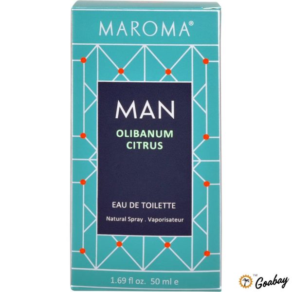 Olibanum Citrus Eau de Toilette for Man – 50ml - Image 6