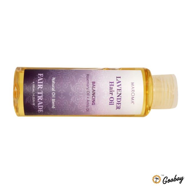 Lavender Hair Oil 100ml Maroma 🌴 Goabay 0635