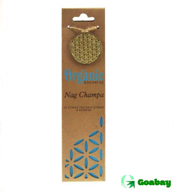 Nag Champa Organic Incense Cones - Image 2