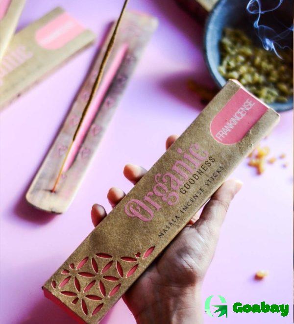Frankincense Organic Masala Incense Sticks (2pc) - Image 3