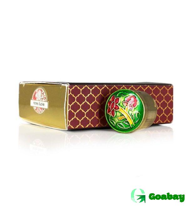 Solid Perfume in Brass Cloisonne Jar (11 Notes) - Image 3
