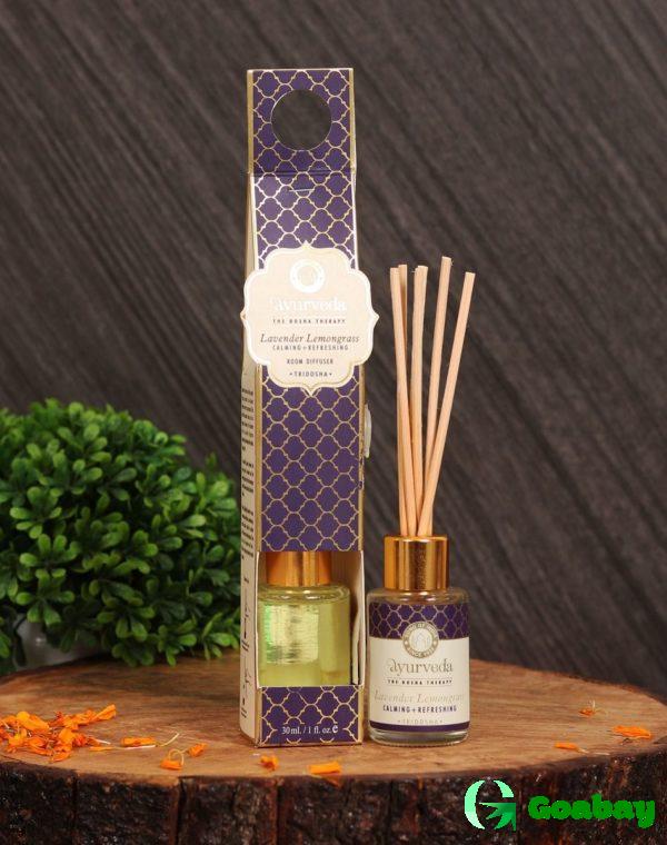 Ayurveda Reed Diffuser Lavender-Lemongrass - Image 2