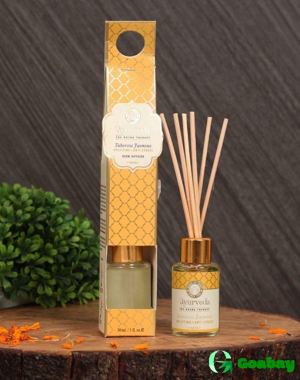 Ayurveda Reed Diffuser Tuberose-Jasmine - Image 2
