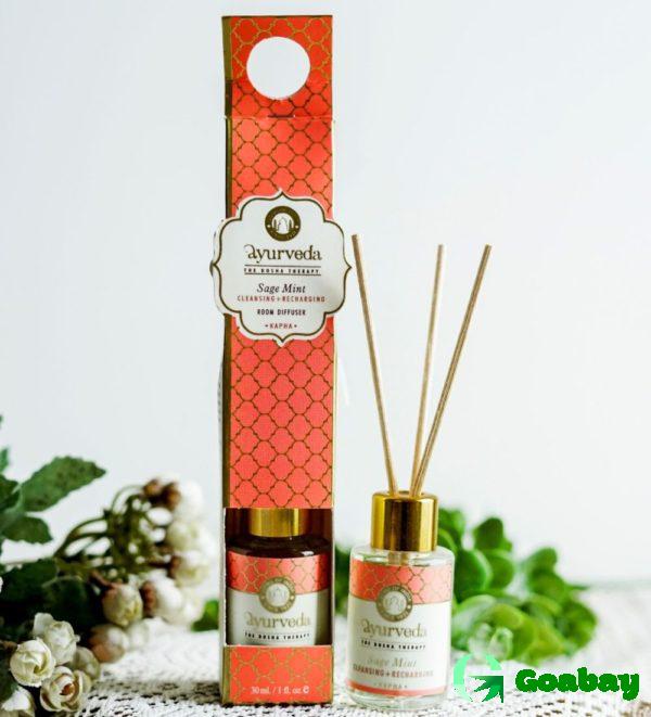 Ayurveda Reed Diffuser Sage-Mint