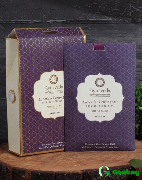 Lavender-Lemongrass Potpourri Perfume Sachet (Set of 4) - Image 2