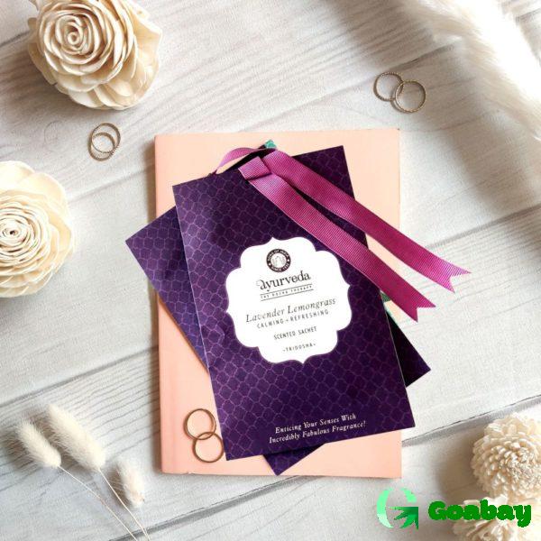 Lavender-Lemongrass Potpourri Perfume Sachet (Set of 4) - Image 3