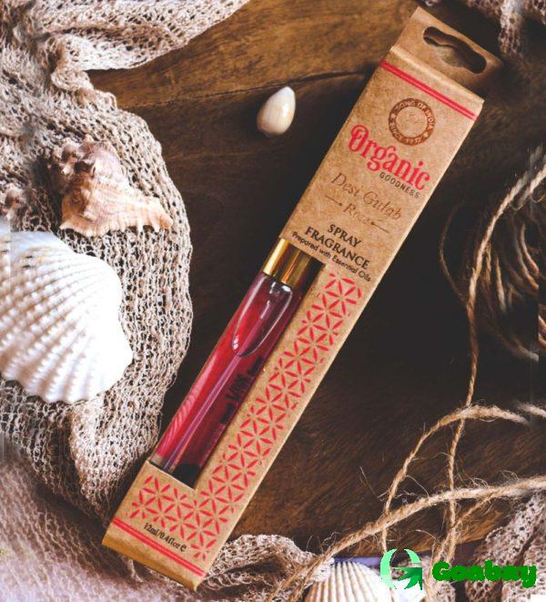 Organic Fragrance Spray Desi Gulab-Rose