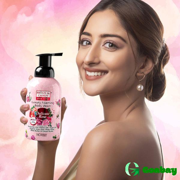 Luxury Foaming Body Wash Delicate Rose - Image 2