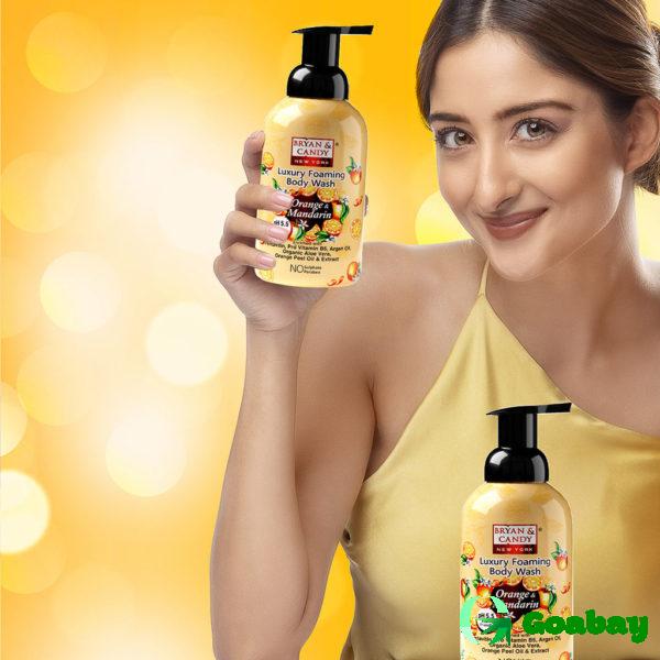 Luxury Foaming Body Wash Orange-Mandarin - Image 2