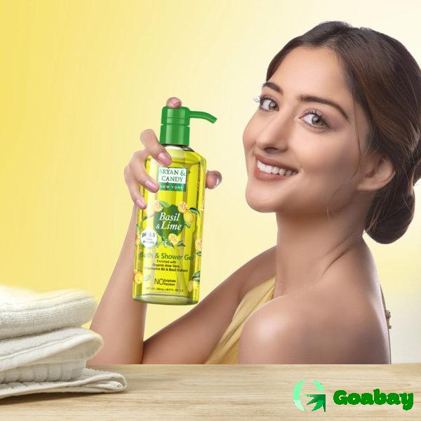 Bath and Shower Gel Basil-Lime - Image 2