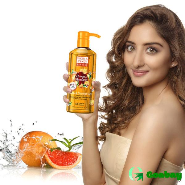 Bath and Shower Gel Orange-Mandarin - Image 2