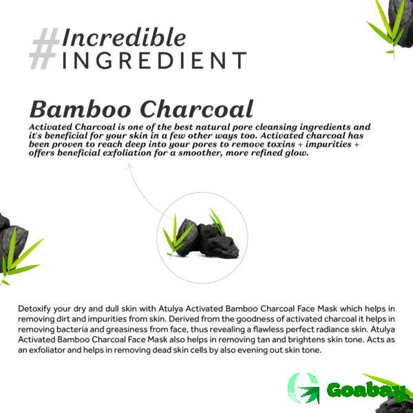 Atulya Face Mask activated bamboo charcoal - Image 3