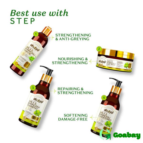 Atulya Foaming Face Wash activated bamboo charcoal - Image 4