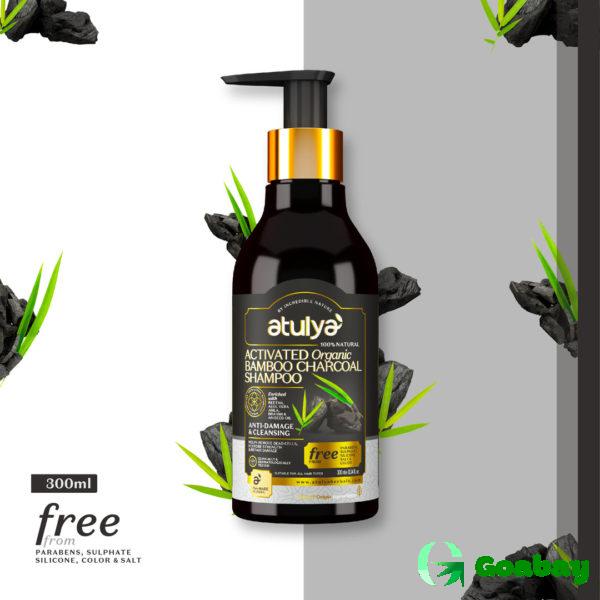 Atulya Sampoo activated bamboo charcoal