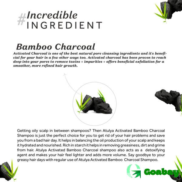 Atulya Sampoo activated bamboo charcoal - Image 3
