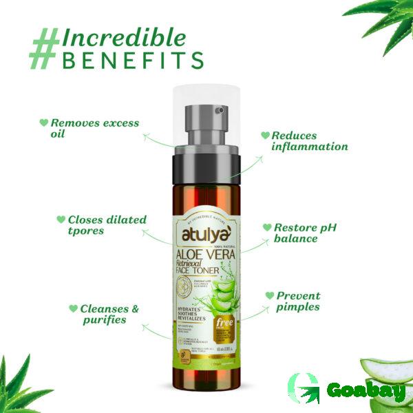 Atulya Face Toner aloe vera - Image 2
