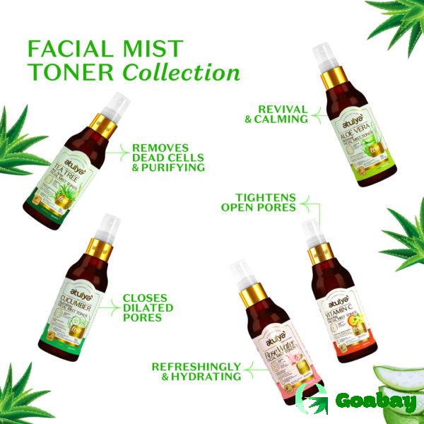 Atulya Facial Mist Toner aloe vera - Image 4