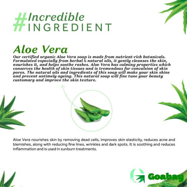 Atulya Soap aloe vera - Image 3