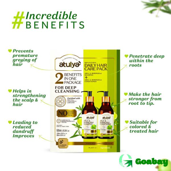 Atulya Shampoo & Conditioner amla-bhringraj - Image 2