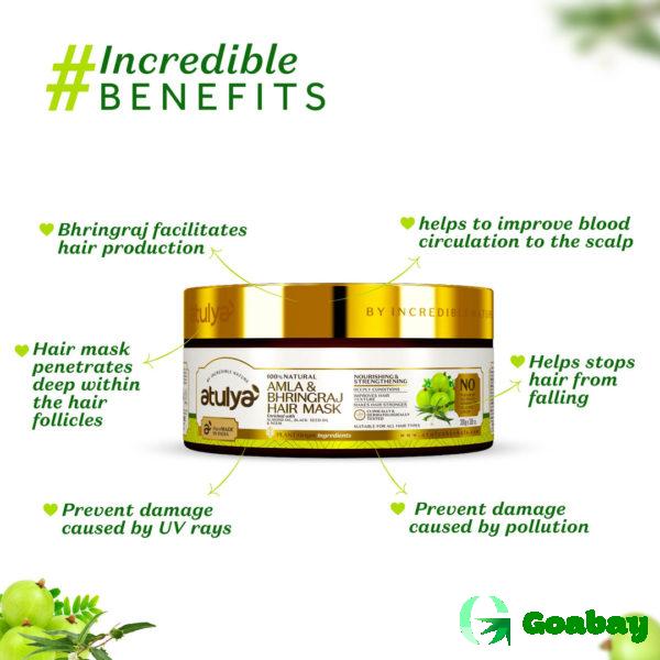Atulya Hair Mask amla-bhringraj - Image 2
