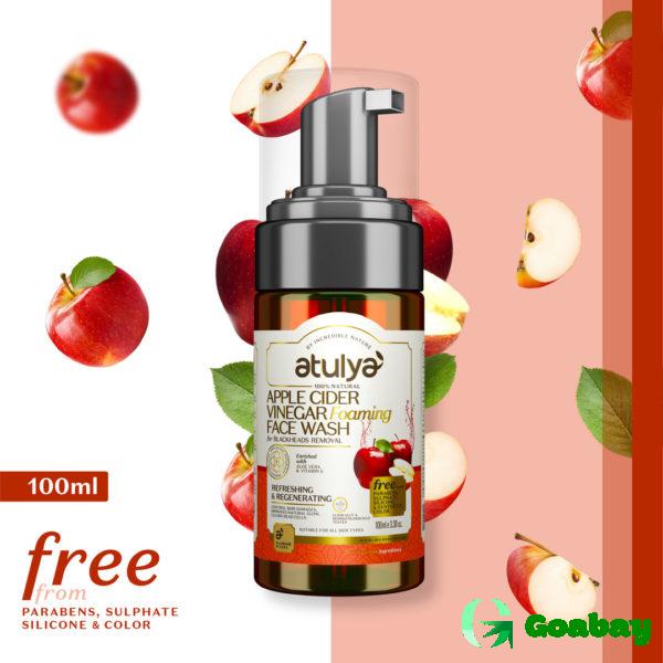 Atulya Foaming Face Wash apple cider vinegar