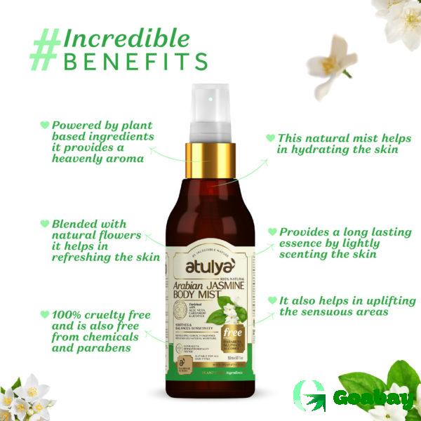 Atulya arabian jasmine body mist - Image 2