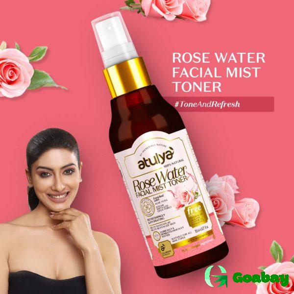 Atulya Facial Mist Toner rose water - Image 2