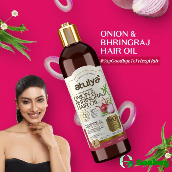 Atulya Hair Oil onion-bhringraj - Image 2