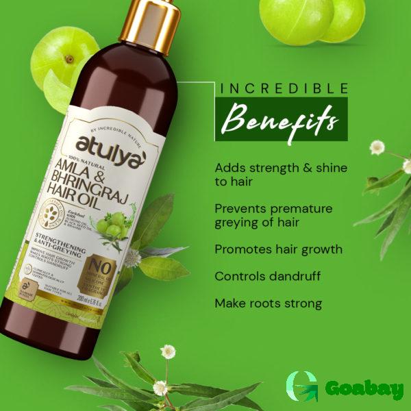 Atulya Hair Oil amla-bhringraj - Image 3