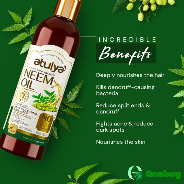 Atulya Cold Pressed Oil neem - Image 3