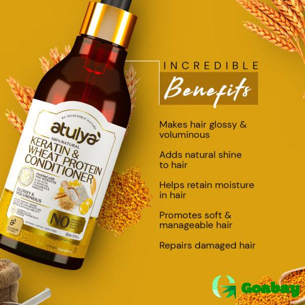 Atulya Hair Conditioner keratin-wheat protein - Image 3