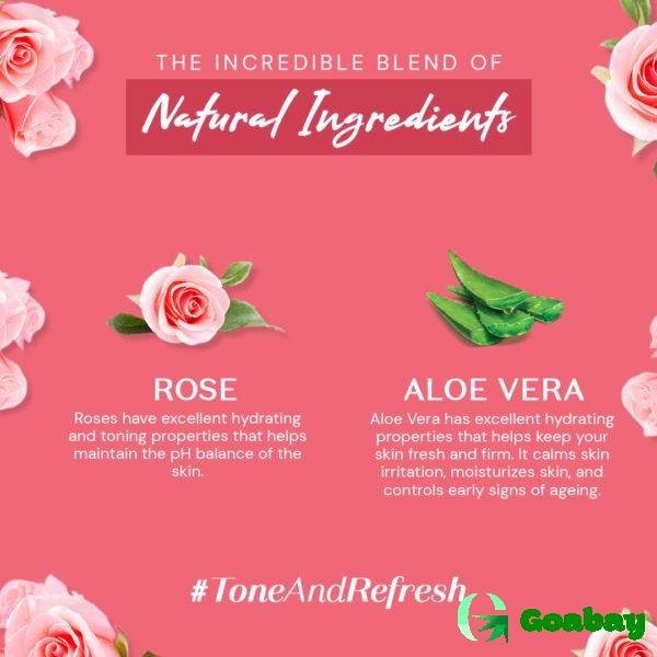 Atulya Facial Mist Toner rose water - Image 4