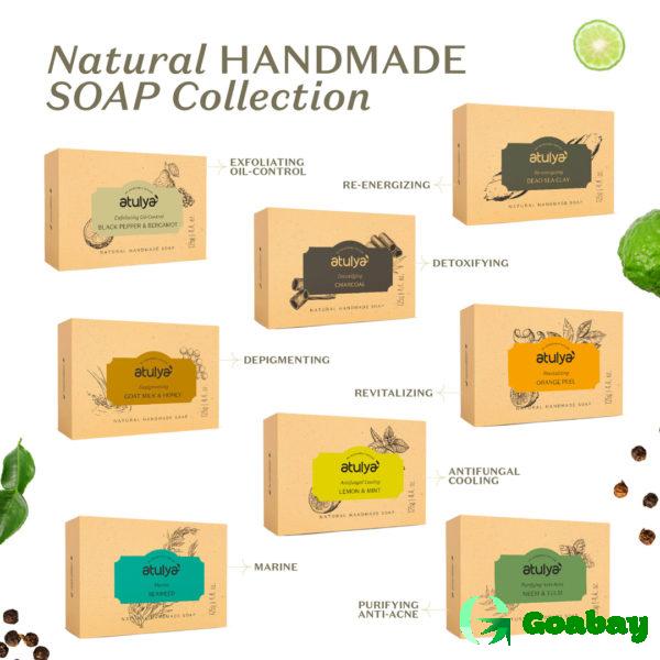 Atulya Soap black pepper-bergamot - Image 4