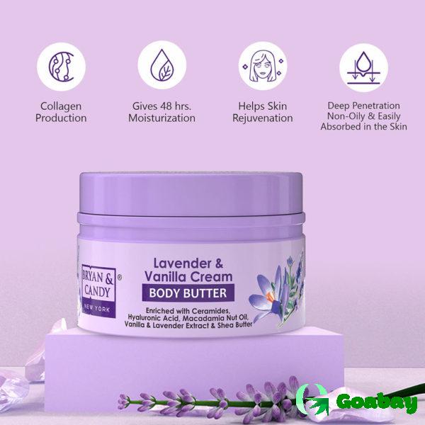 Body Butter Lavender-Vanilla Cream - Image 3