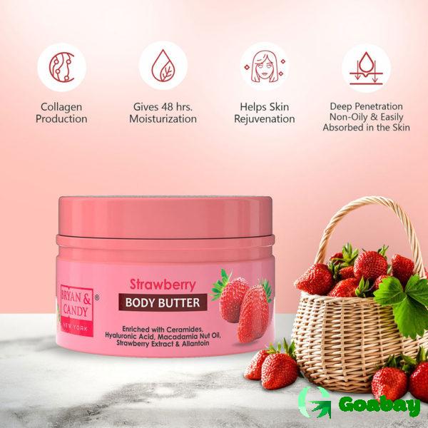 Body Butter Strawberry - Image 3