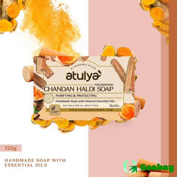 Atulya Soap Nourishing chandan-haldi